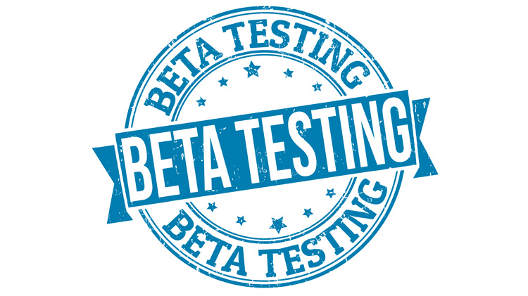 Tampon Beta Testing pour la nouvelle version du site internet idesir.bzh